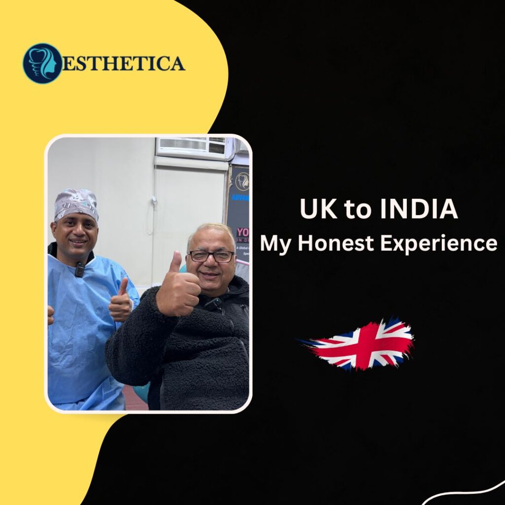Cosmetic smile makeover in India