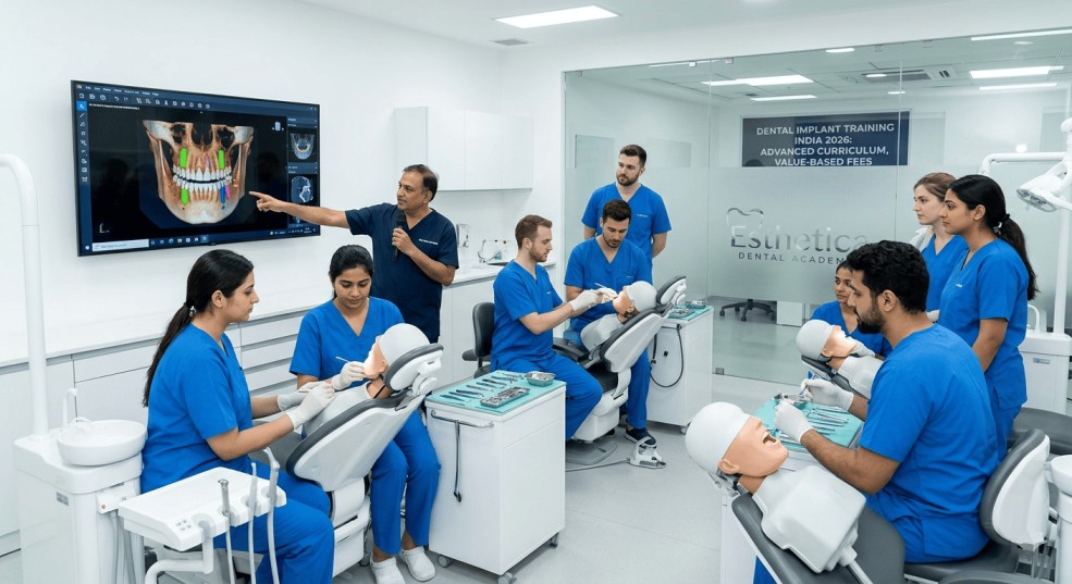 Dental implant course fees in India 2026