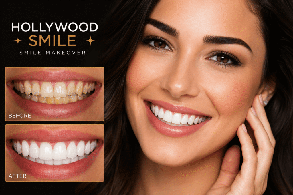 hollywood smile india Esthetica