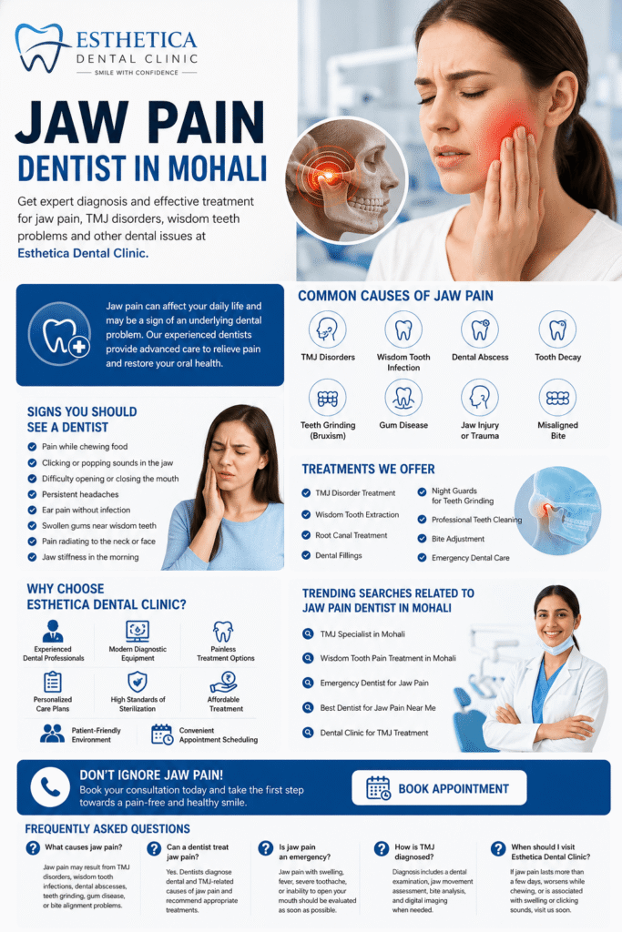 Tmj jaw pain mohali