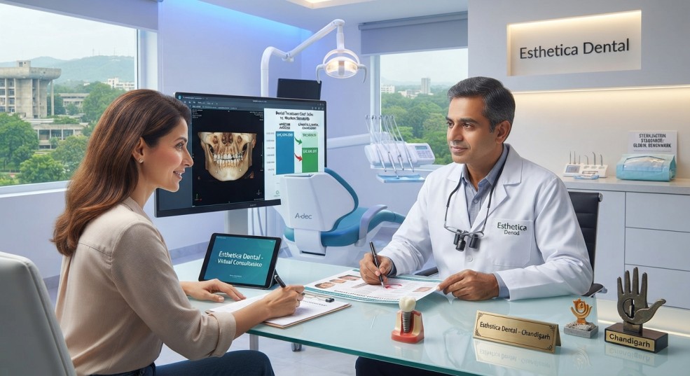 Dental treatment cost India vs Western standards