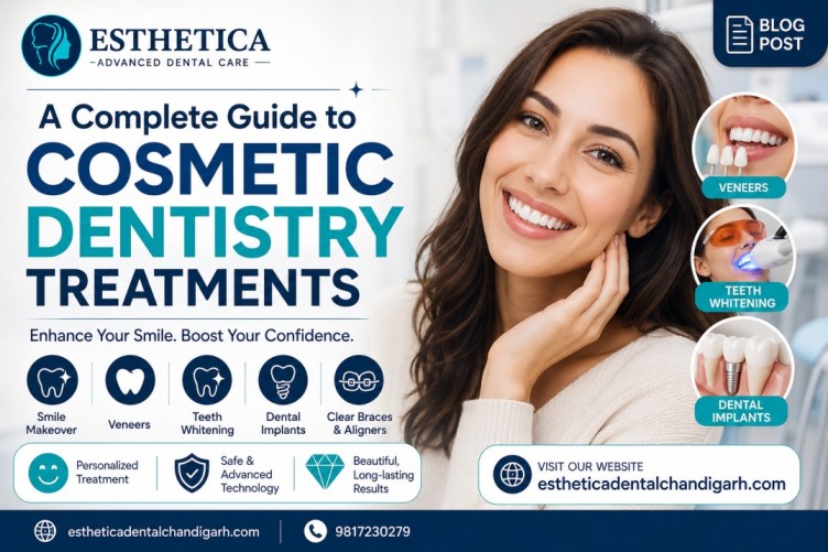 A Complete Guide to Cosmetic Dentistry Treatments