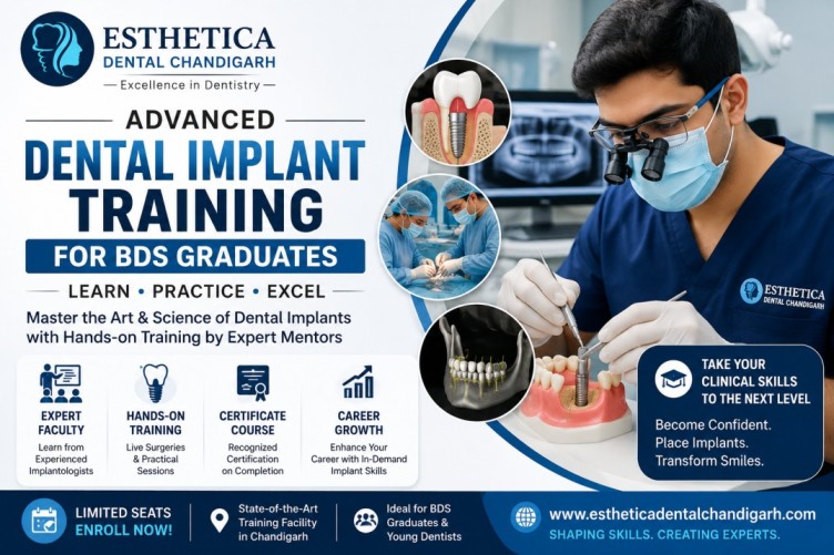 Advanced Dental Implant Training for BDS Graduates