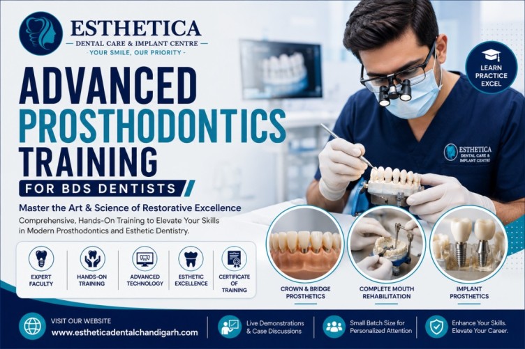 Advanced Prosthodontics Training For BDS Dentists