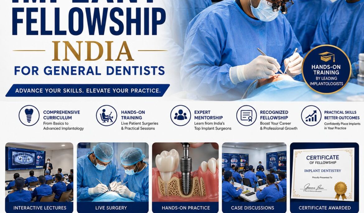 Implant Fellowship India for General Dentists