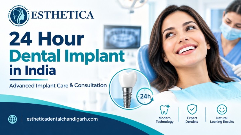 24 Hour Dental Implant in India