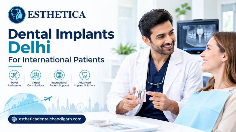 Dental Implants Delhi for International Patients