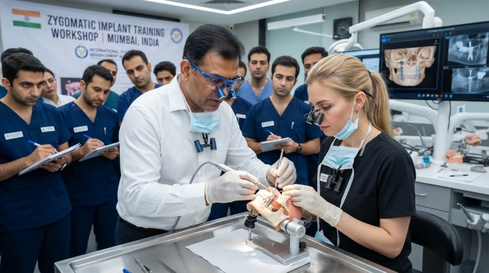 Zygomatic Implant Training in India for Foreign Dentists
